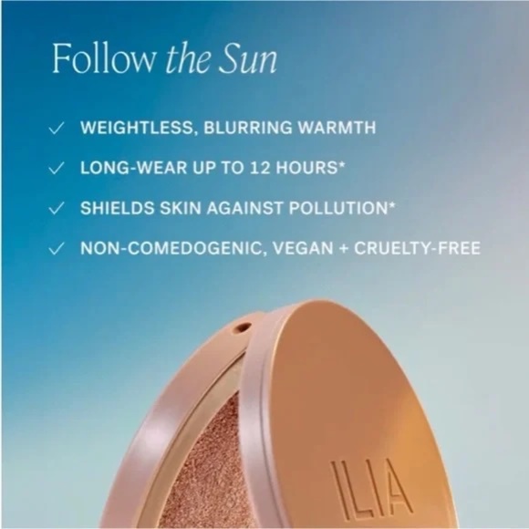 ILIA Natural Glow Bronzer in Rise Color  NWT - Picture 4 of 5